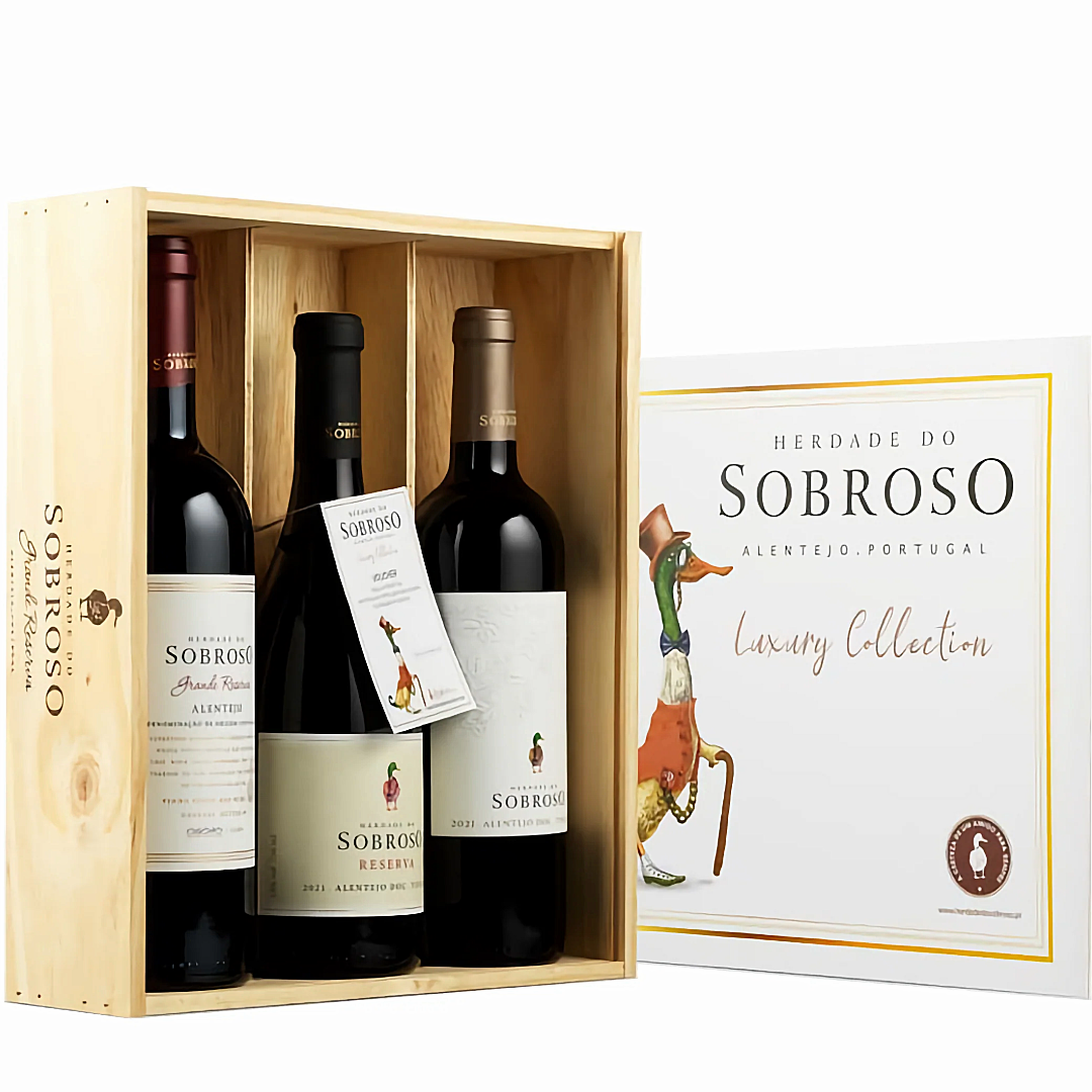 Cx sobroso Luxury 1 Gr-1 Reserva-1 colheita Tinto