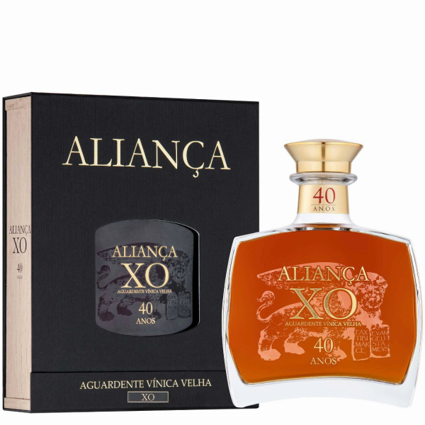 Aguardente Aliança XO 40 anos